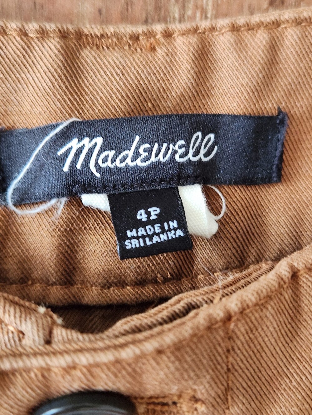 Madewell Harlow Wide-Leg High-Waist Pants in Brown 4P - Picture 4 of 14